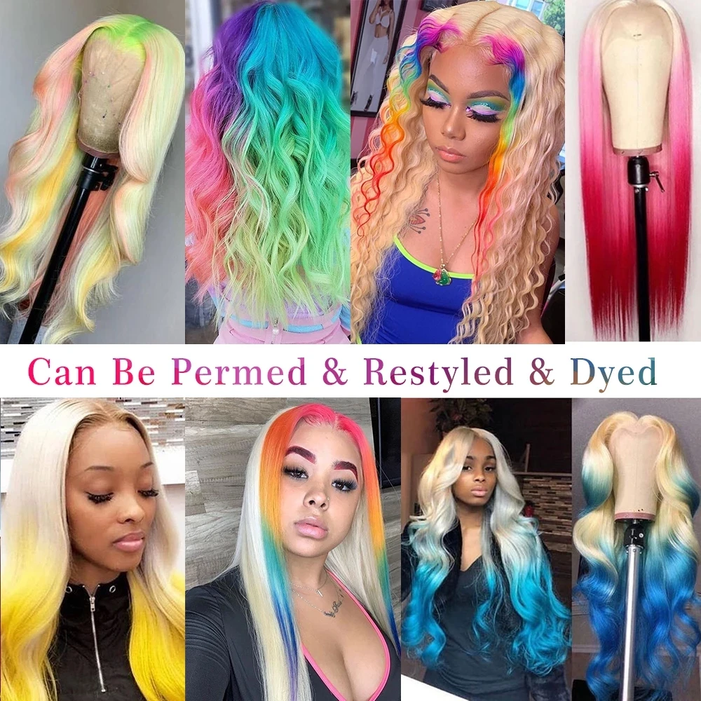 Парик фронтальный 613 бразильские прямые парики из человеческих волос на сетке