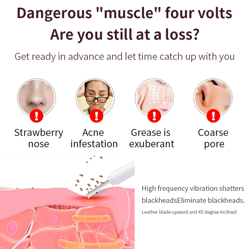 5 в 1 устройство для удаления черных точек аппарат ухода за кожей лица чистый
