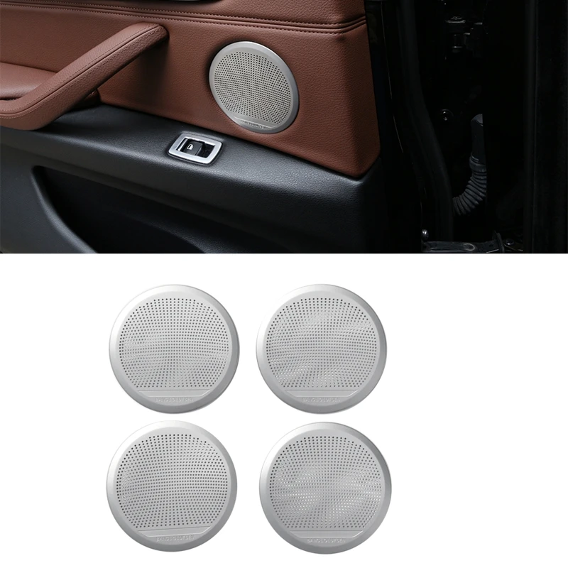 

4 шт., накладки на автомобильные двери для BMW X5 F15 2014-2018 X6 F16 2015-2018