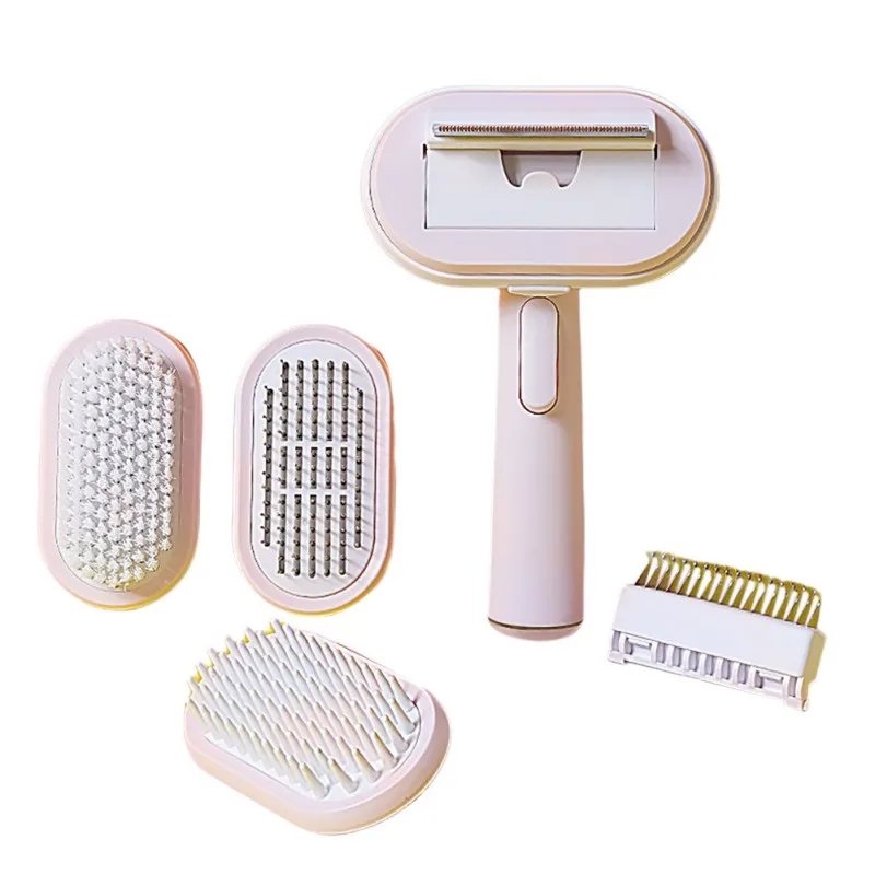 

Pet Dog Supplies Grooming And Care Dog Hair Removal Comb Grooming Brush Anti-slip Brushes For Dogs Cats Cleaning Accessories