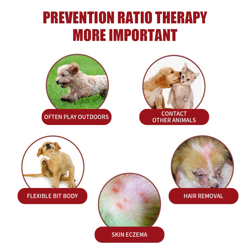 Ошейник для собак от блох открытый регулируемый ошейник питомцев аксессуары