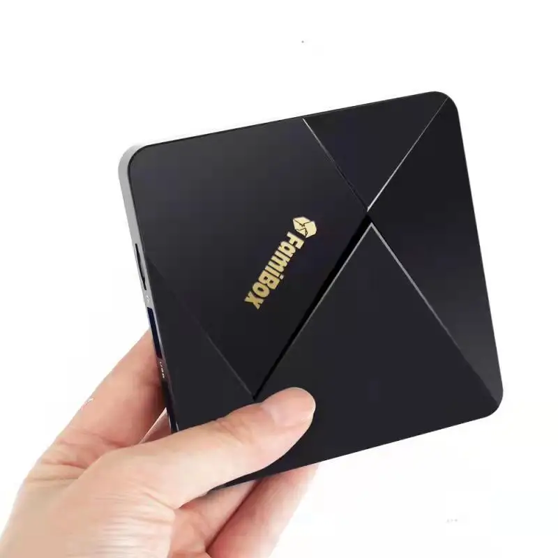 [Подлинный] 2021 FAMIBOX TV box plus 6P AI VOICE dual WIFI 4 Гб 64 ГБ android 10 Лидер продаж в Японии Корее SG