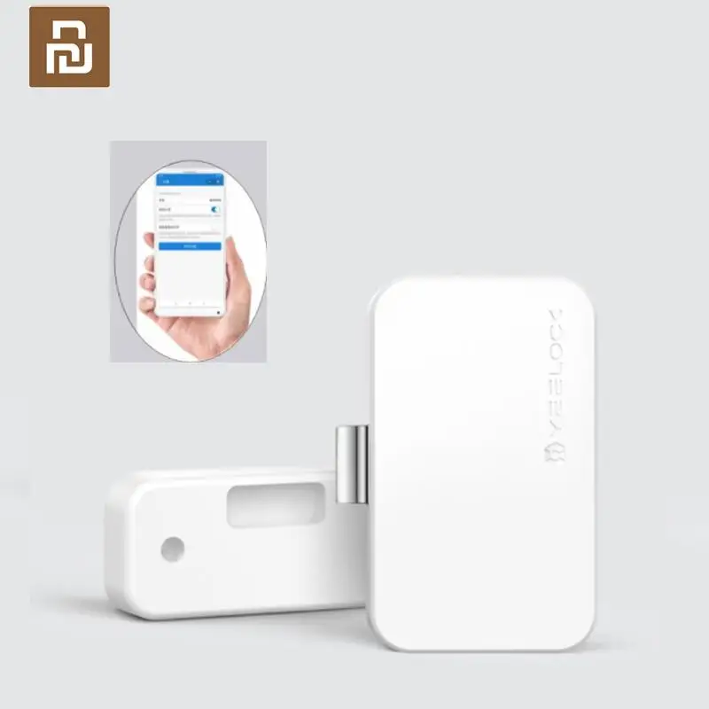 Xiaomi MIjia YEELOCK Умный Замок для ящика шкафа без ключа Bluetooth разблокировка приложений