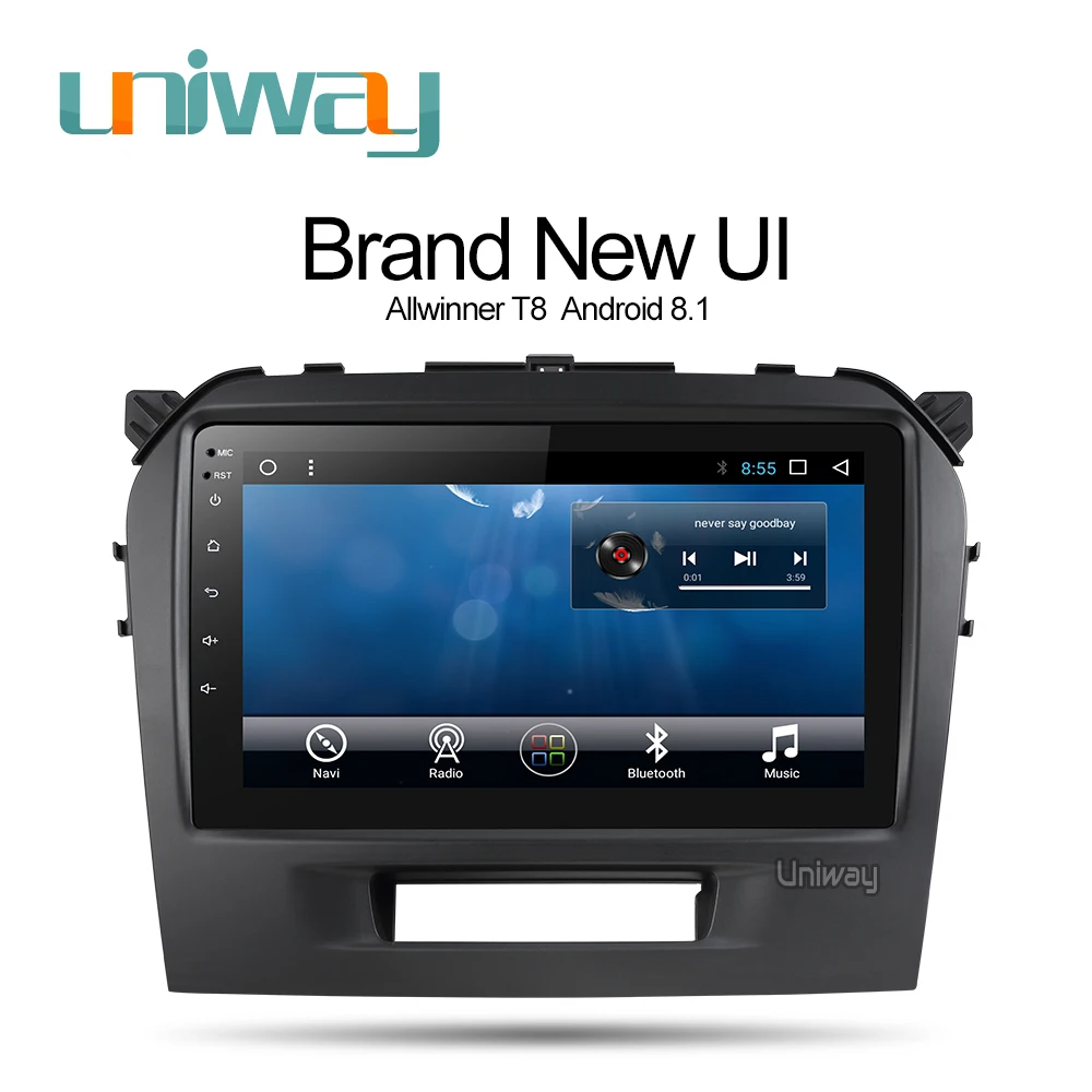 Автомагнитола uniway MWTL15 2 + 32 ГБ android 8 1 gps с рулевым колесом для suzuki vitara 2015-2016 |