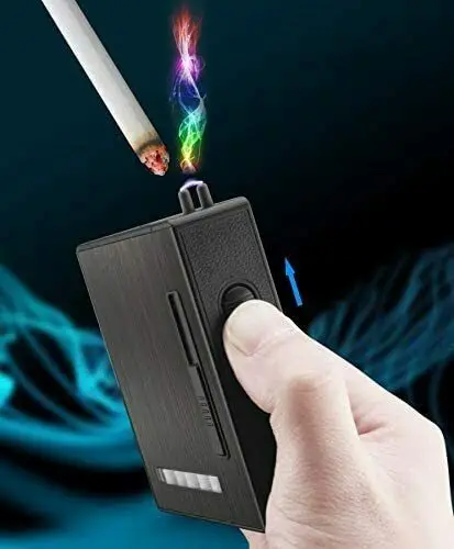 

1 Электронная металлическая подставка для зажигалки USB