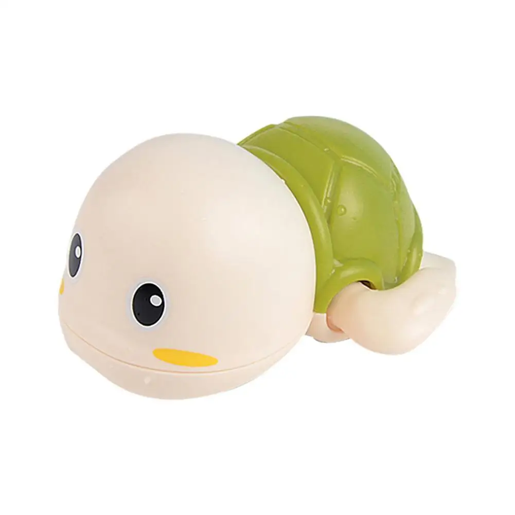 

6 Colors Cute Cartoon Animal Tortoise Classic Baby Swim Bath Kids Chain Wound-up Water Beach Infant B2R5 Toys Clockwo Toy P0I7