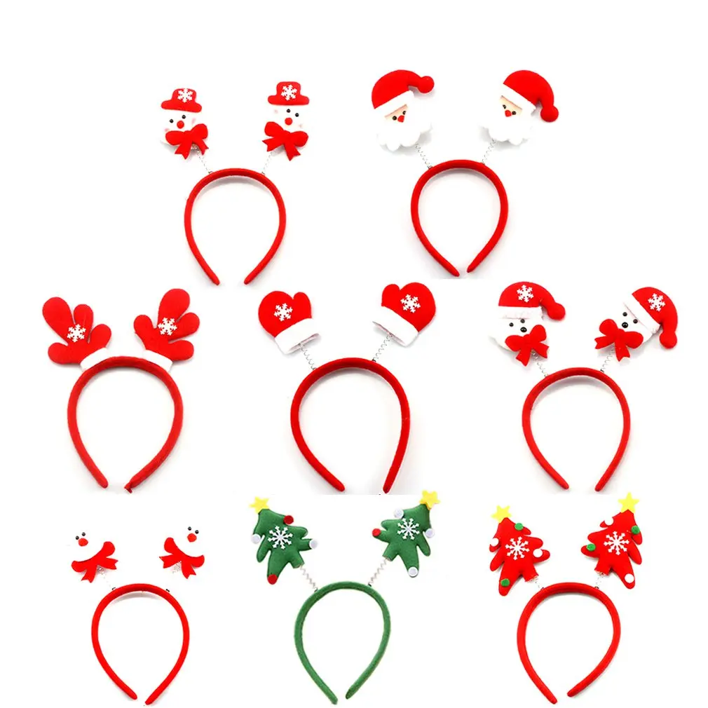 Accesorios navide&ntilde;os para el cabello, 1 Uds., fiesta de Navidad, regalo de Navidad para ni&ntilde;os y adultos, accesorios de joyas para el pelo-4