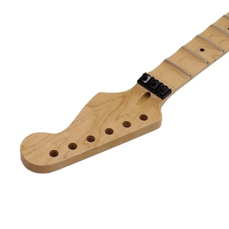 st elektrische gitarre neck hohe grade volle scalloped gitarre neck hochglanz kanada ahorn griffbrett 22 fret für ibz teile free global shipping