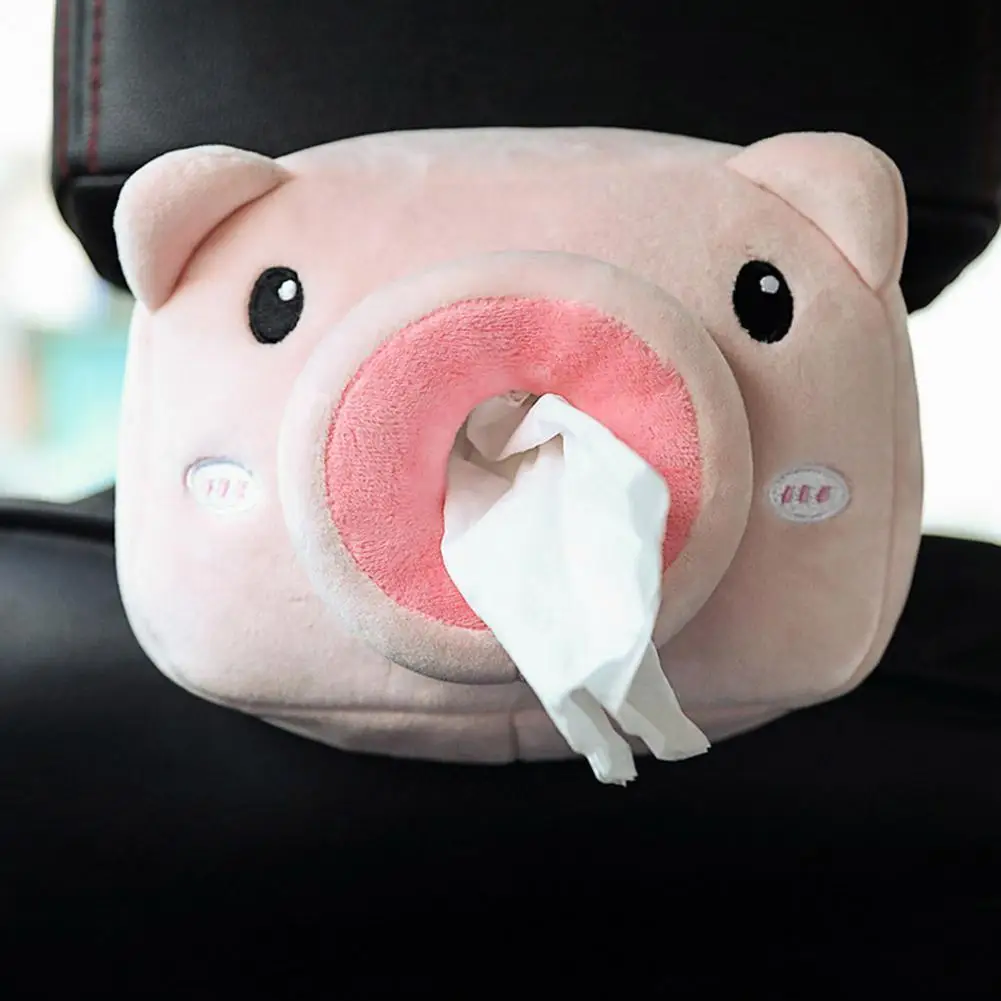 

Car Tissue Box Plush Animals Cute Napkin Tissue Paper Package Decoration Paper Universal Accessories Holder Styling Ca P1k1