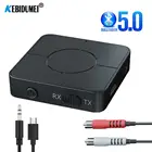 Автомобильный стерео аудио приемник Aux Bluetooth 5,0, передатчик, адаптер, беспроводной автомобильный комплект, разъем 3,5 мм для ТВ, ПК, MP3-плеера, FM-радио