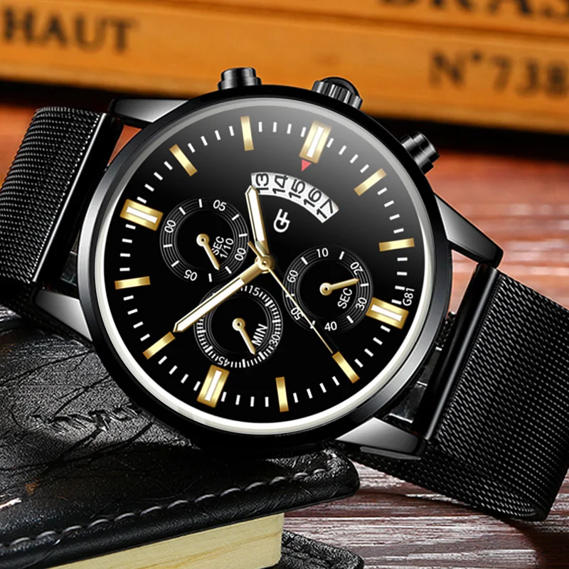 Деловые повседневные светящиеся Дизайнерские мужские часы кварцевые Брендовые