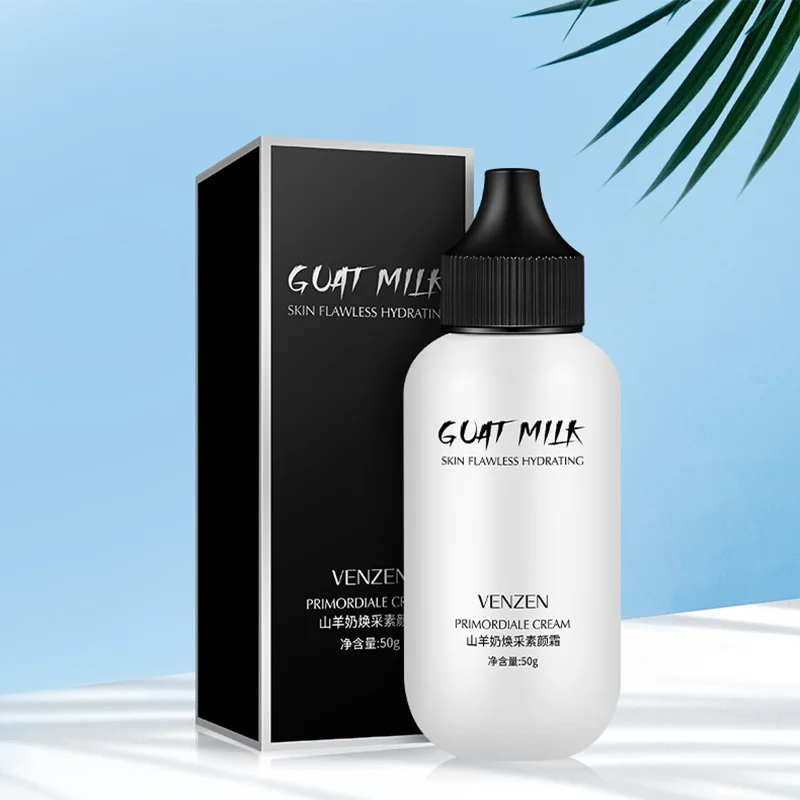 Основа для лица крем из козьего молока натуральный праймер основа консилер