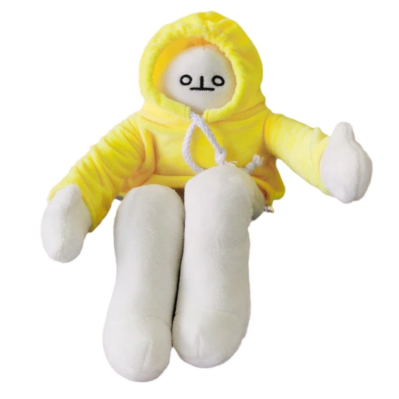 

New 18/65cm Popular Kawaii Doll Yellow Banana Man Plush Toy Korea Popular Anime Appease Dolls Birthday Gifts for Children Baby