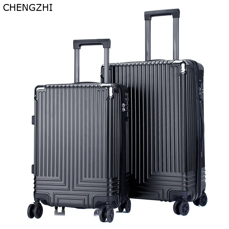 Чемодан на колесиках CHENGZHI устойчивый к царапинам 20/24/28 дюймов | Багаж и сумки