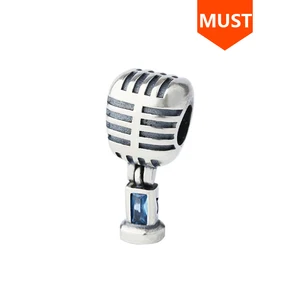 Бусины-шармы для браслетов, серебро 925 пробы