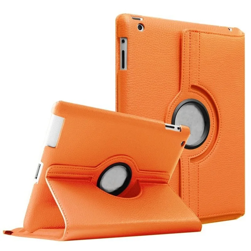 

Чехол для iPad 2, iPad 3, iPad 4, чехол из искусственной кожи с поворотом на 360 градусов, чехол-подставка A1395, A1396, A1397, A1416, A1430, A1403, A1458, A1459, A1460