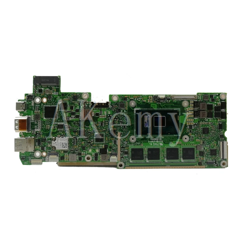 Kaufen AKEMY T303UA Laptop Motherboard Für For Asus T303U T303UA T303 Mainboard 100% Test Ok I7-6500U CPU 16G RAM