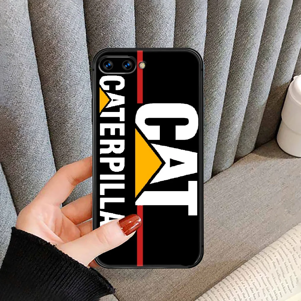 

Caterpillar CAT Logo Phone Case For HUAWEI honor nova 5 7 8 9 10 20 30 A C T I X Lite Pro black cover silicone hoesjes soft