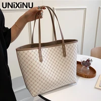 luxury brand large capacity female tote bag womens shoulder bag 2021 leather ladies handbags shopping bag with inner pouch