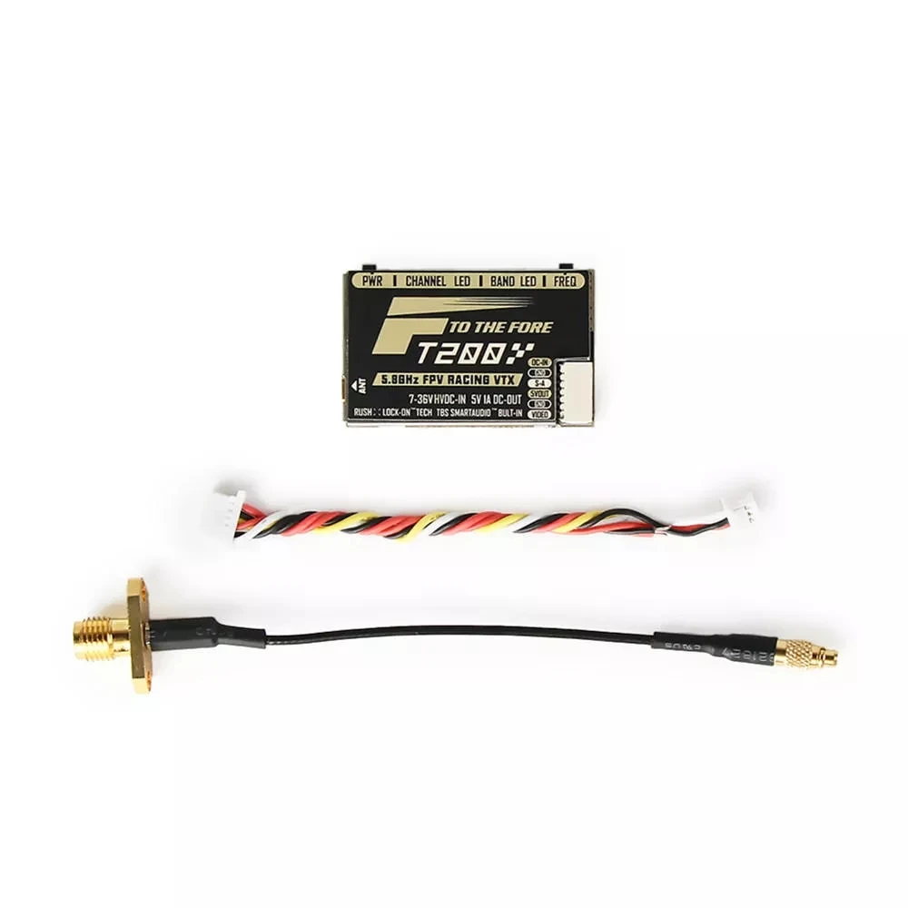 T-двигатель FT200 5 8G 25/50/200/500 МВт переключаемый FPV Racing VTX Поддержка Смарт аудио для
