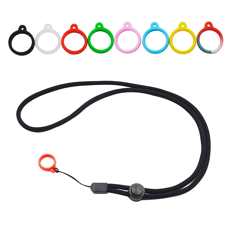 

Electronic Cigarette Lanyard Silicone Ring Case Accessories For Pod Vape Pen Mini Kit For Yooz Zero Series Anti-Lost Lanyard