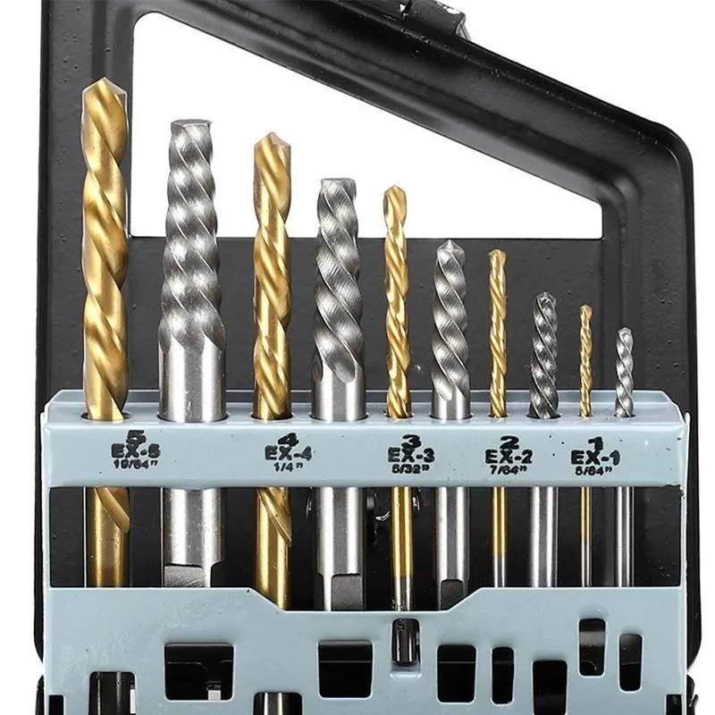 10 шт./компл. Кобальт левой бурильные долото сломанный болт поврежденный винт