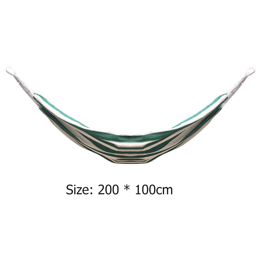 

200X100cm Portable Thicken Canvas Hammock Indoor Outdoor Camping Hanging Swing Chair for Student Adult Toys