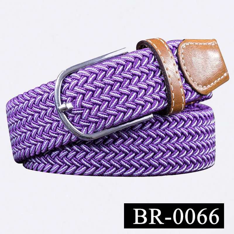 Мужской и женский эластичный ремень для джинсов повседневный простой тканевый