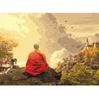 Картина религиозного Будды для самостоятельного рисования по номерам, современное настенное искусство, холст, акриловая краска для домашнего декора, 40x50 см, искусство