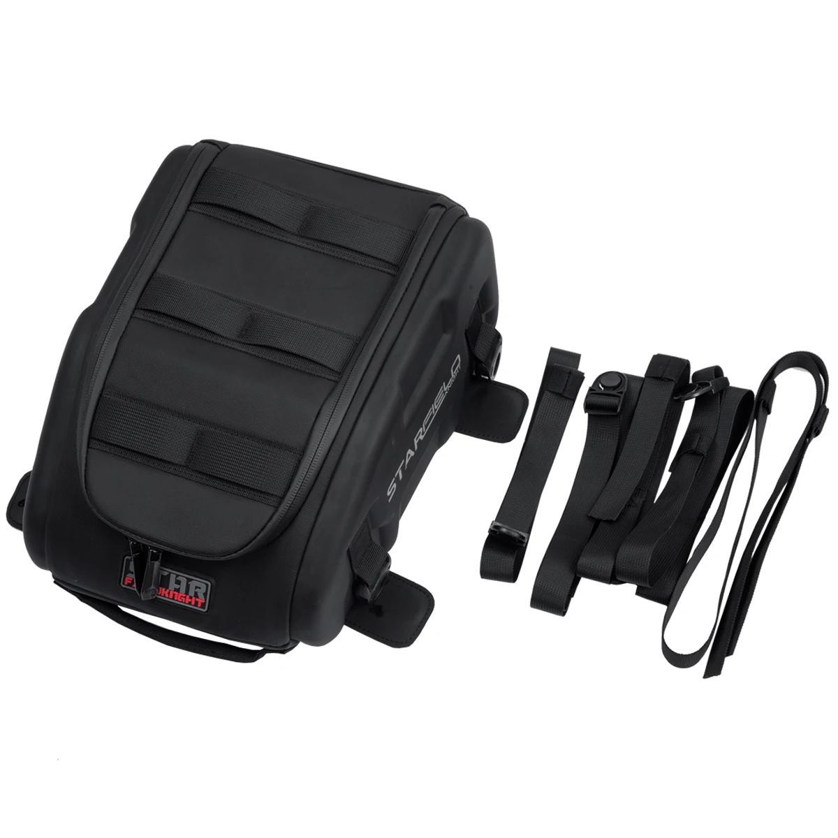 

SFK Высокопроизводительная мотоциклетная сумка на заднее сиденье, хвостовая сумка, многофункциональная передняя сумка для масляного бака для верховой езды, магнитная фиксация с дождевиком