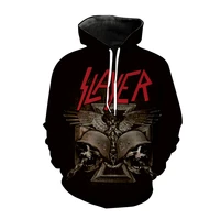 slayer skull 3d print hoodies men women fashion rock metal band sweatshirt hoodie hip hop streetwear pullover coat male clothing