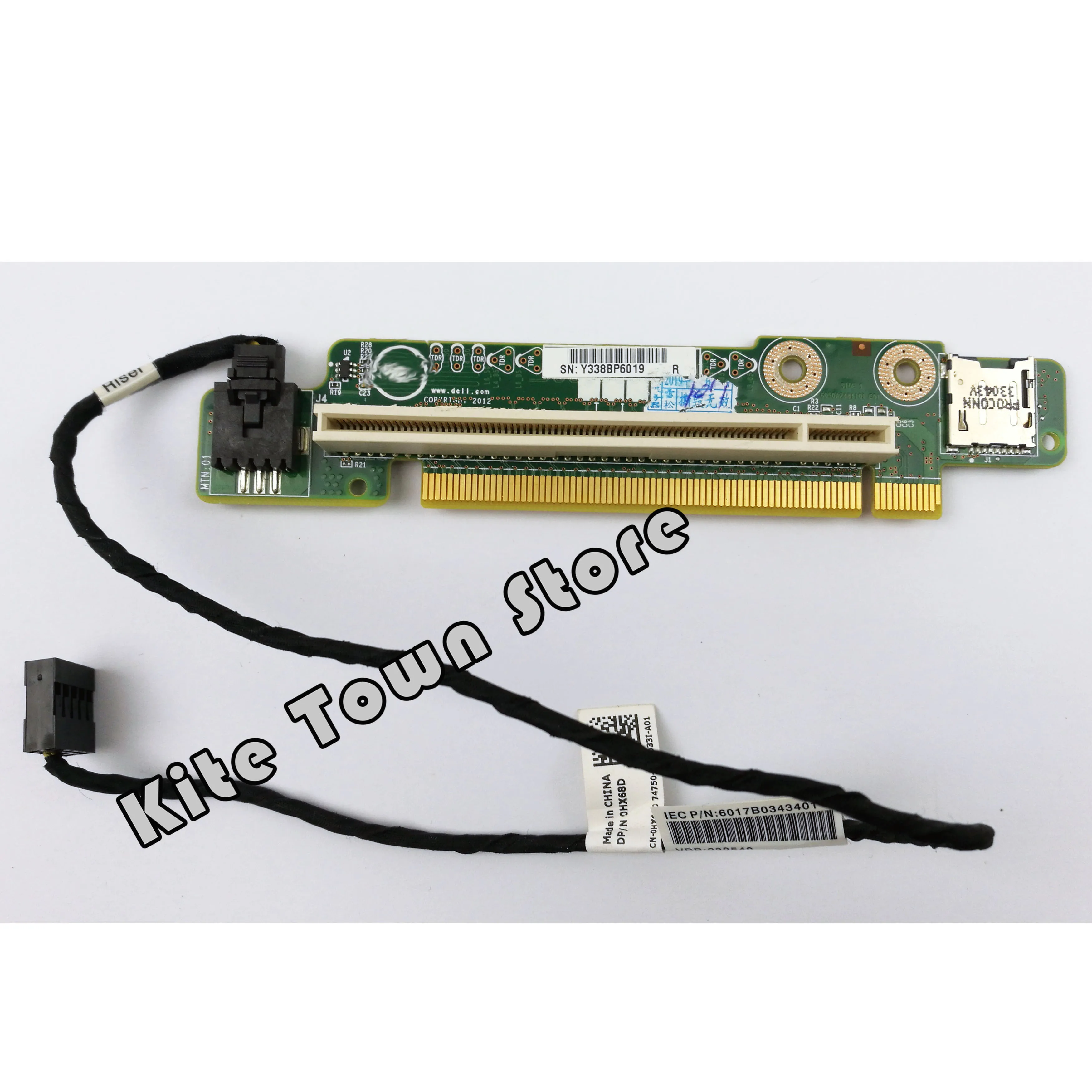 Переходная карта с кабелем для Dell PowerEdge C6220 0JJ7Y5 JJ7Y5|Платы расширения| |