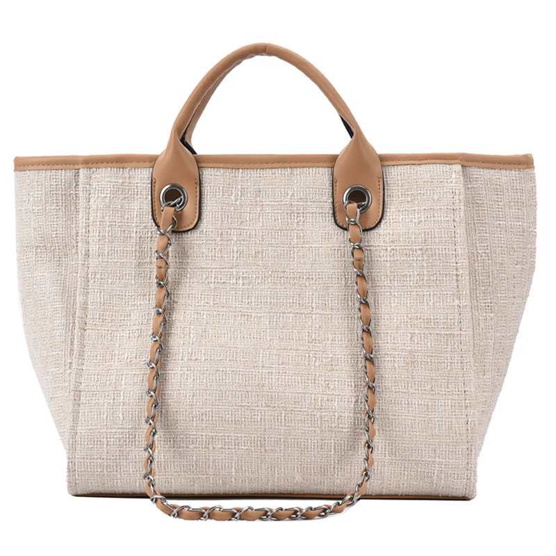 

Shoulder Designer High Capacity Soft canvas Bags for Women 2021 Summer Travel Handbag Fashion Luxury Simple Shopping Purses