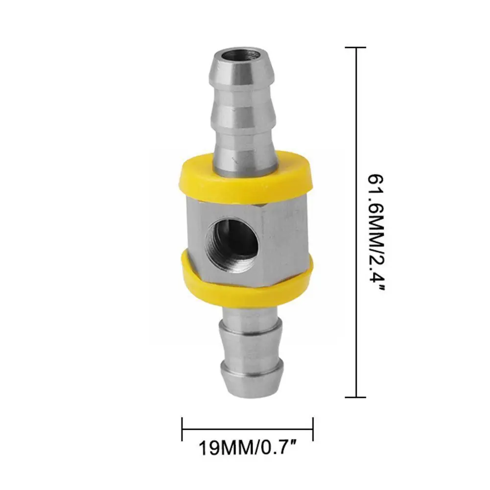 Автомобильный 3/8 дюймовый топливный манометр T-образный адаптер штуцер