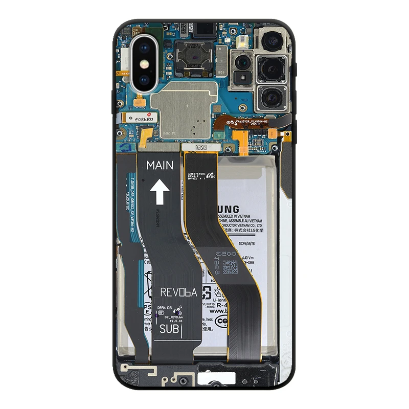 Псевдо teardown Apple 11 pro max стеклянный мобильный телефон xsmax оболочка iphone x 7 8p xs xr