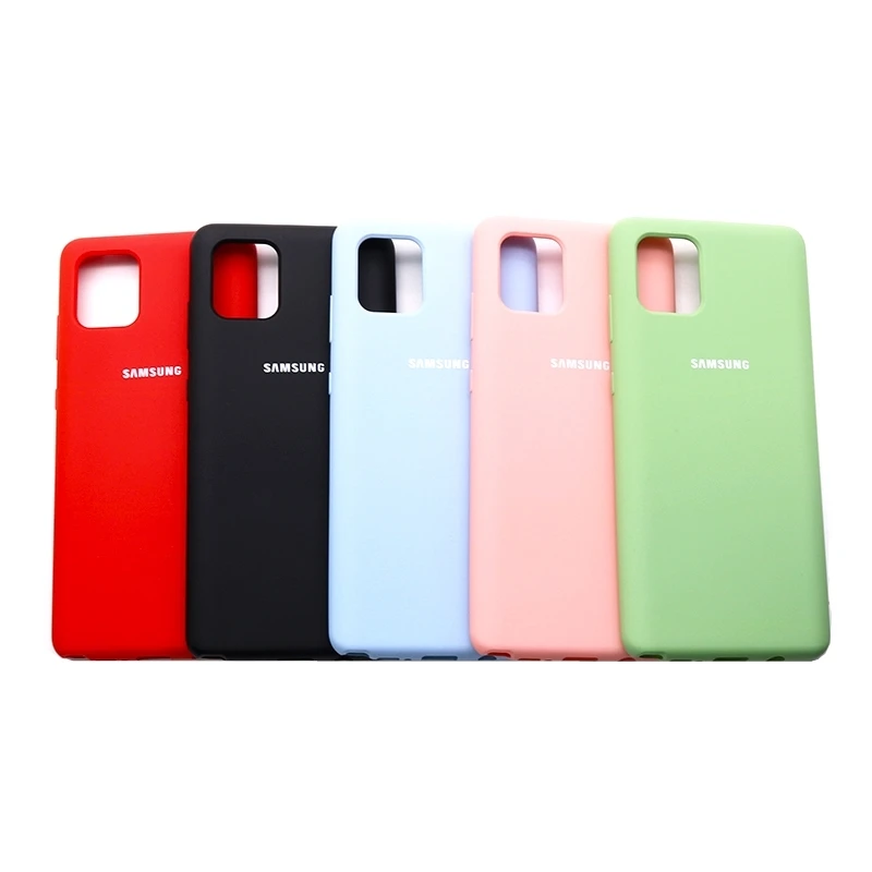 Силиконовый чехол для Samsung Galaxy Note 10 Lite Мягкий противоударный защитный note10lite