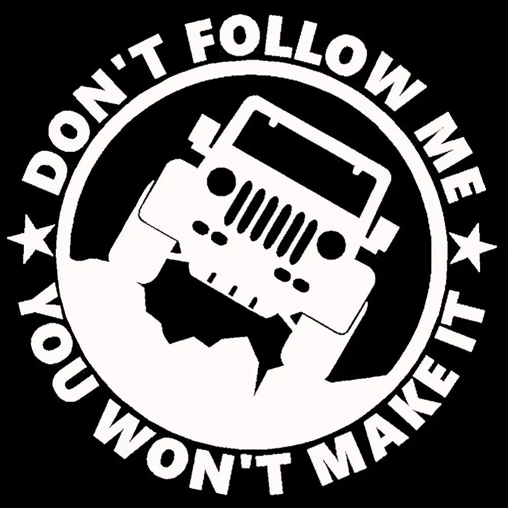 

60% Dropshipping!!Funny Letters Car-Styling Off-road Vehicle Reflective Decals Sticker Decoration