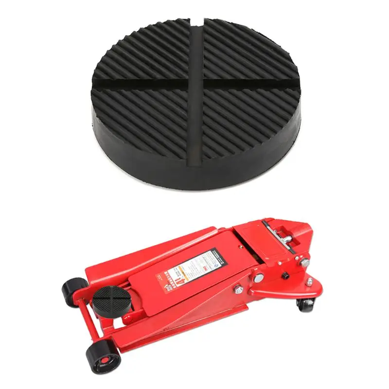 1 шт. новый пол прорезной автомобильный резиновый домкрат защитная рамка