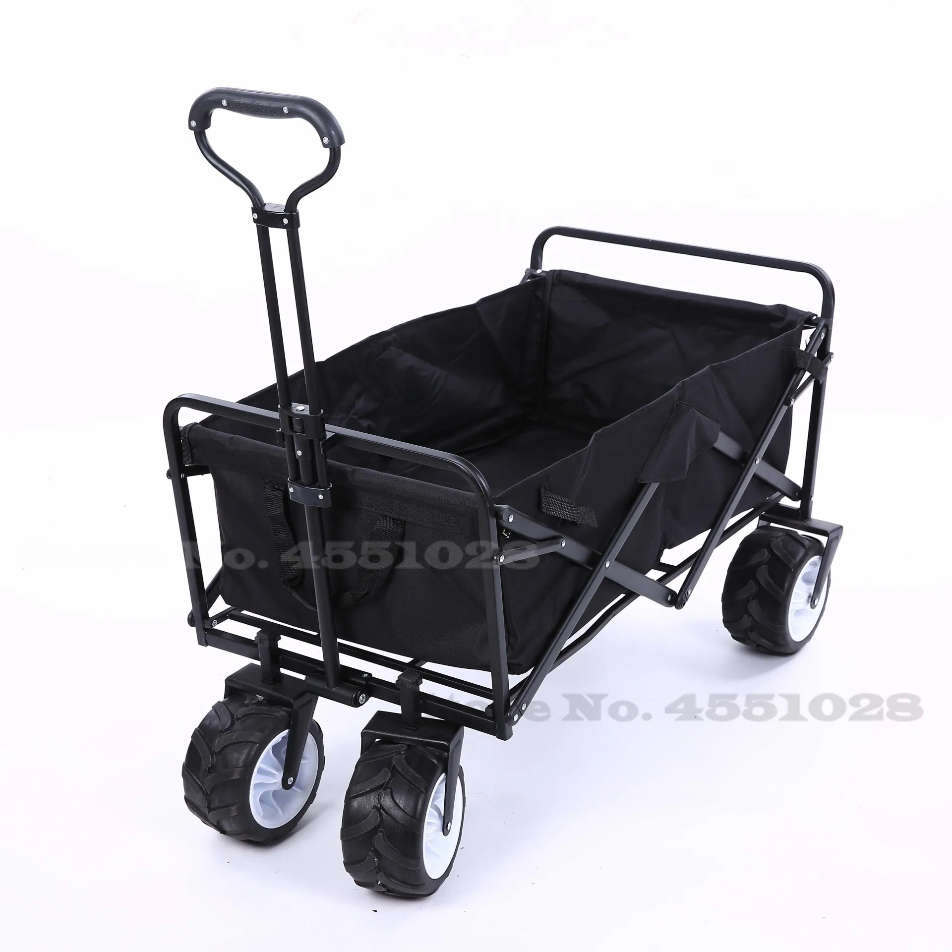 Складная портативная коляска из нержавеющей стали и ткани Оксфорд 600D 13% А