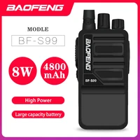 2020 8w baofeng bf s99 mini walkie talkie high power two way radio portable uhf radio fm transceiver updated bf 888s bf888s