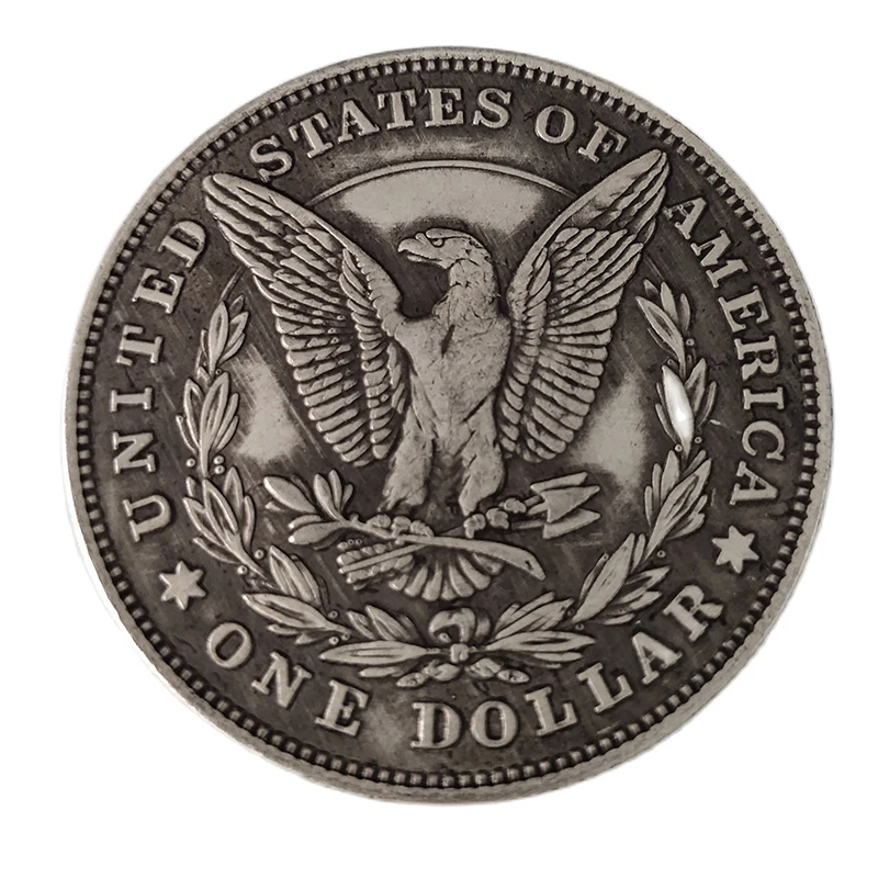 Коллекционные монеты цельный захват кольцо с черепом украшения подарок памятные