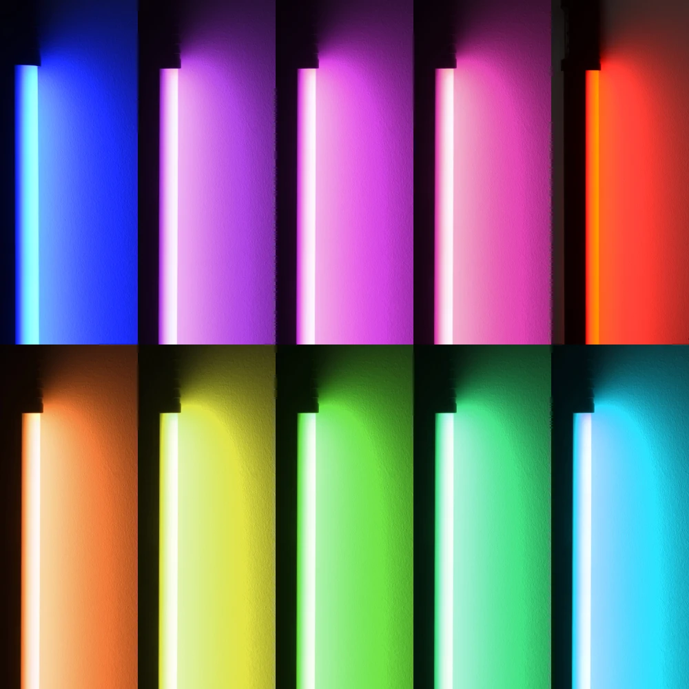 Светодиодсветильник RGB-лампа для видеосъемки 20/40 Вт 3200-5500 к | Электроника