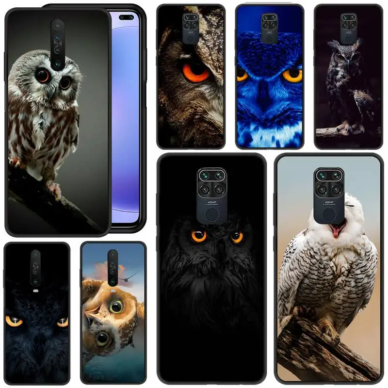 

Luxury Cute Owls Phone Case For Redmi 5 6 Plus K 7 8 9 20 30 X A Pro Note 4 5 6 7 8 9 S X A Phone Cover Coque