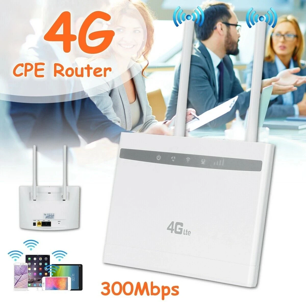 Недорогой роутер 4G CPE 150 Мбит/с Wi-Fi со слотом для SIM-карты PK Huawei B525 B315 | Компьютеры и