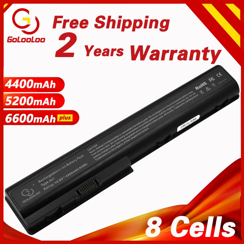 

Golooloo GA08 Laptop Battery HSTNN-Q35C for HP Pavilion DV7-1000 DV7-1100 DV7-1200 DV7-2000 DV7-2100 DV7-2200 DV7-3000 DV7-3100