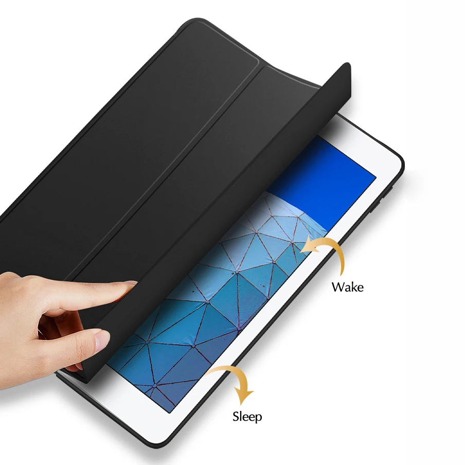 Чехол для нового iPad 9 7 2018 A1893 ультратонкий кожаный умный Мягкий ТПУ чехол накладка