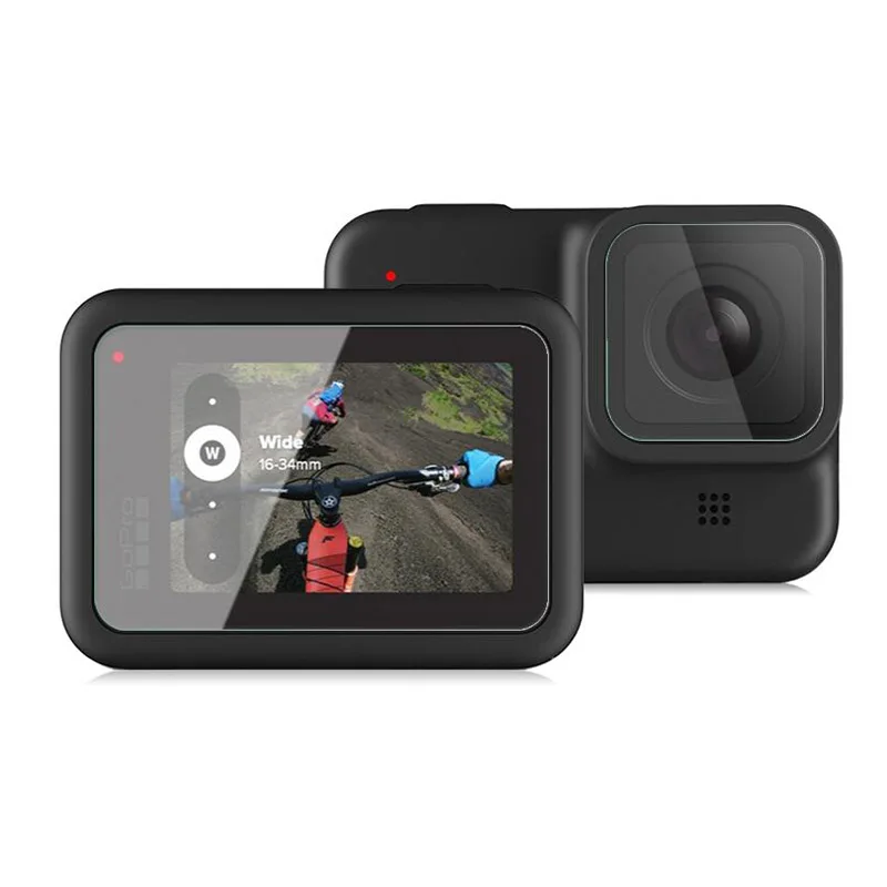 Защитный чехол из закаленного стекла для GoPro Hero 8 Black Go pro Hero8 экшен камера объектив