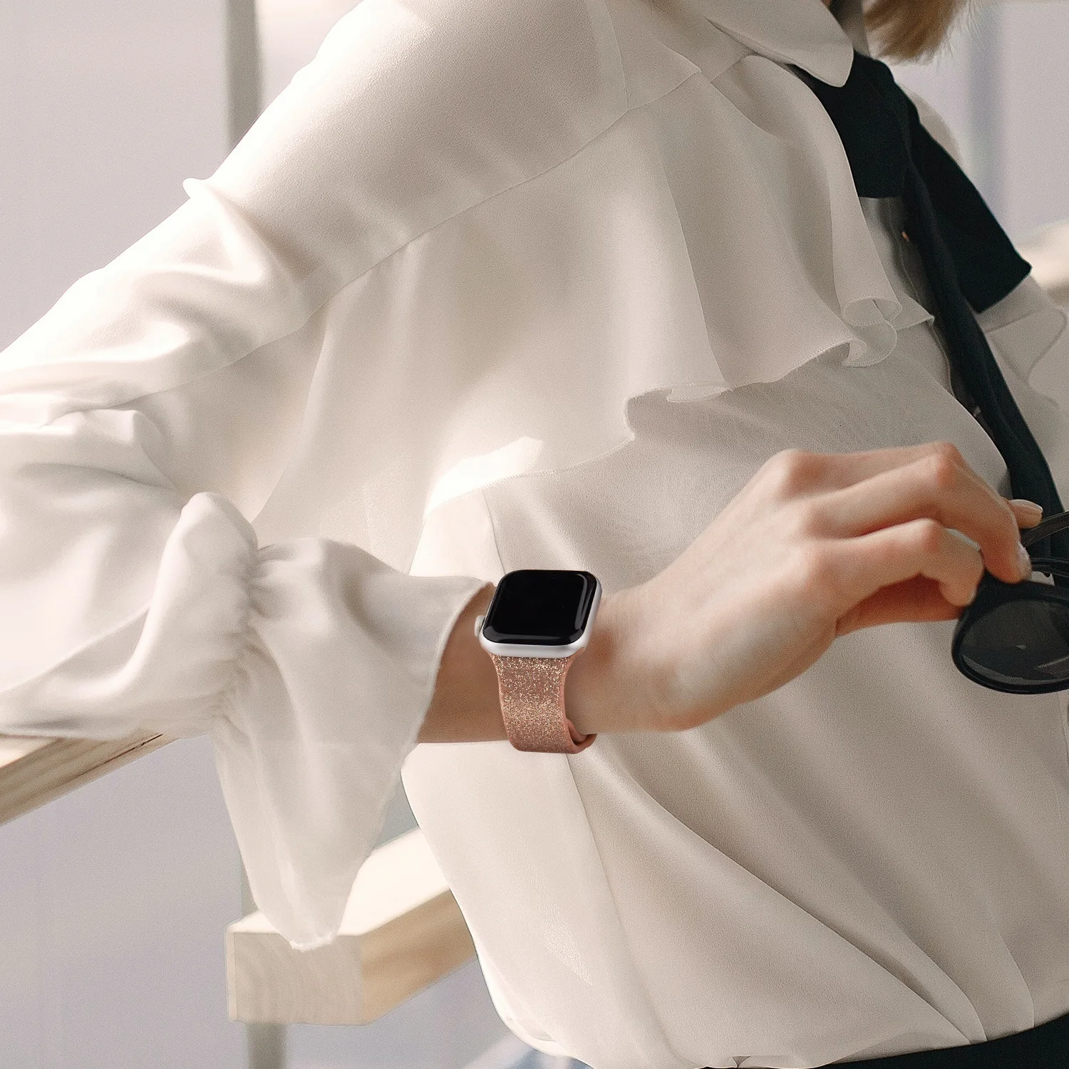 2Pcs/lot Silicone Strap For Apple Watch Band 38mm 42mm 40mm 44mm 45mm Watchband Bracelet Accessories For iWatch series 5 4 3 6 7