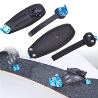 1 pair electric skateboard strap holder buckle foot straps black nylon non slip bandage belt off road hoverboard accessories