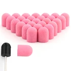 Колпачки шлифовальные пластиковые для маникюра и педикюра, 21 шт. в упаковке